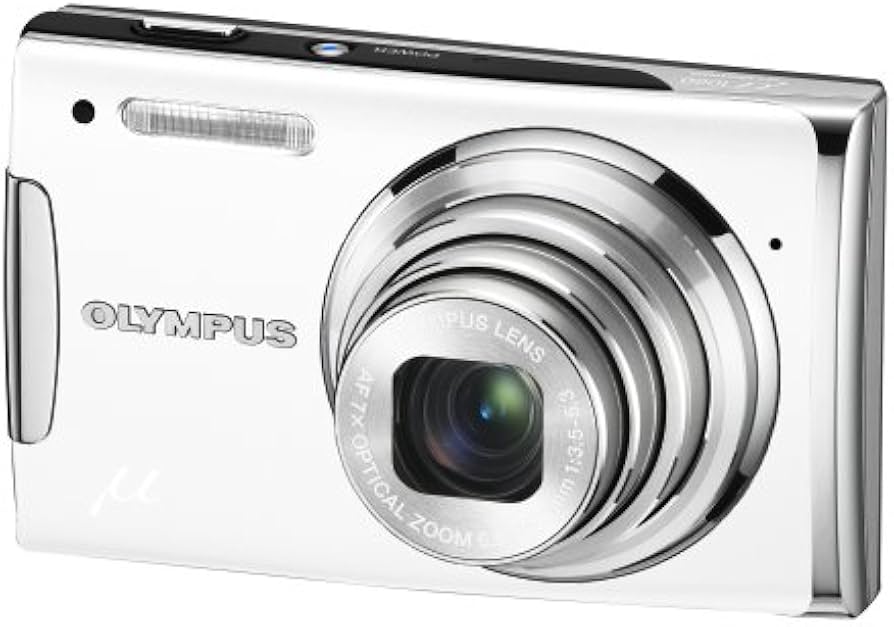 Amazon | OLYMPUS デジタルカメラ μ1060 (ミュー) ホワイト μ1060 WHT