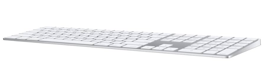 Apple Magic Keyboard テンキー付き - 英語 - シルバー Amazon.com