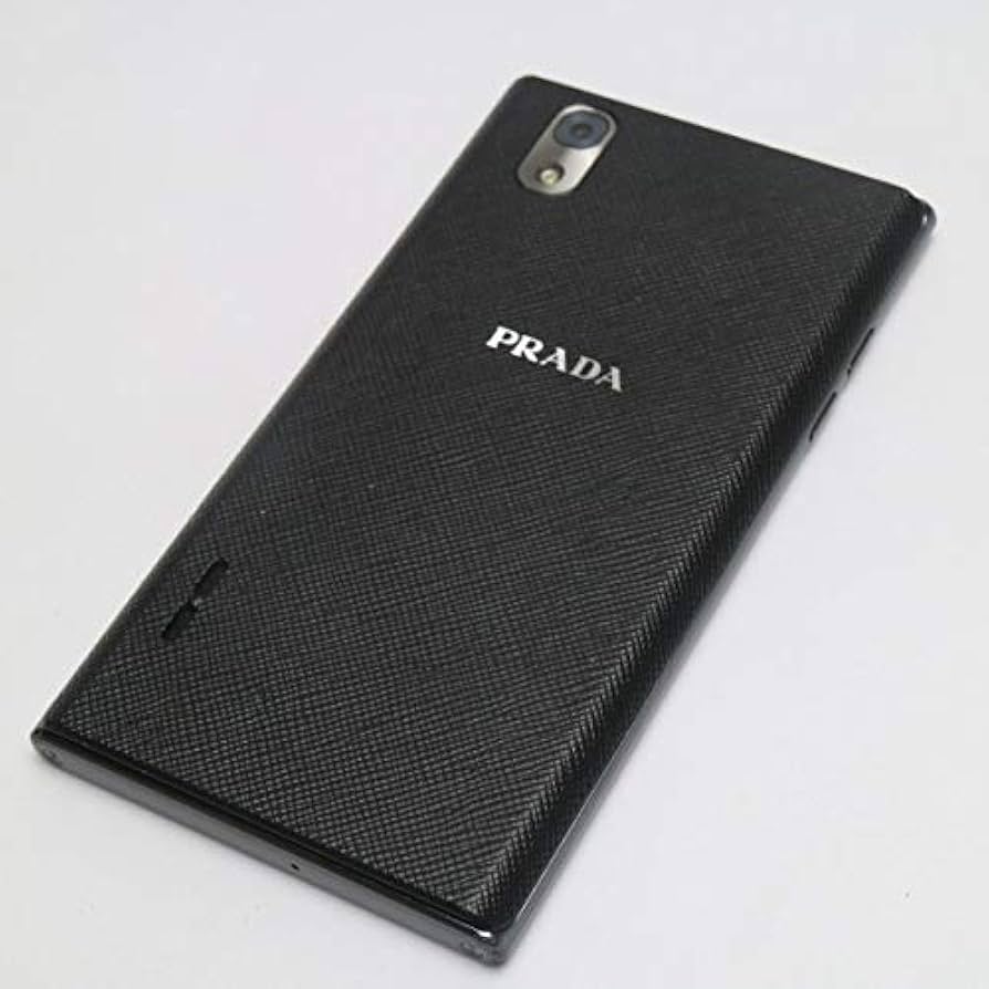 Amazon | docomo PRADA phone by LG L-02D Black | スマートフォン本体