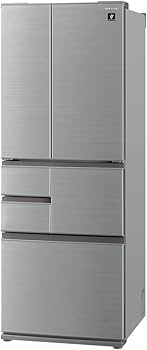 Amazon.co.jp: シャープ 冷蔵庫 幅68.5cm 502L SJ-X508K-S プラズマ