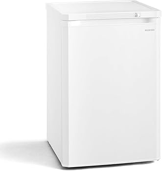 Amazon.co.jp: アイリスオーヤマ 冷凍庫 85L ホワイト IUSD-9B-W 前