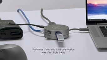 Amazon.com: Dell DA310 Wired USB 3.2 Gen 2 (3.1 Gen 2) Type-C