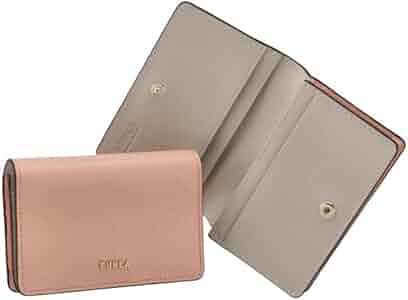 Amazon | [フルラ] 二つ折り カードケース 名刺入れ BABYLON ピンク系