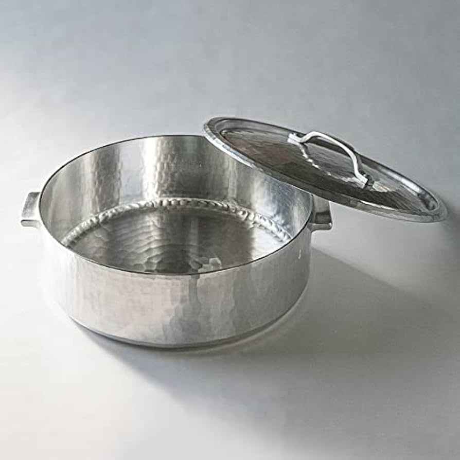 Amazon｜鍛金工房WESTSIDE33 京都の名工 寺地茂 作 アルミ 平鍋φ24cm