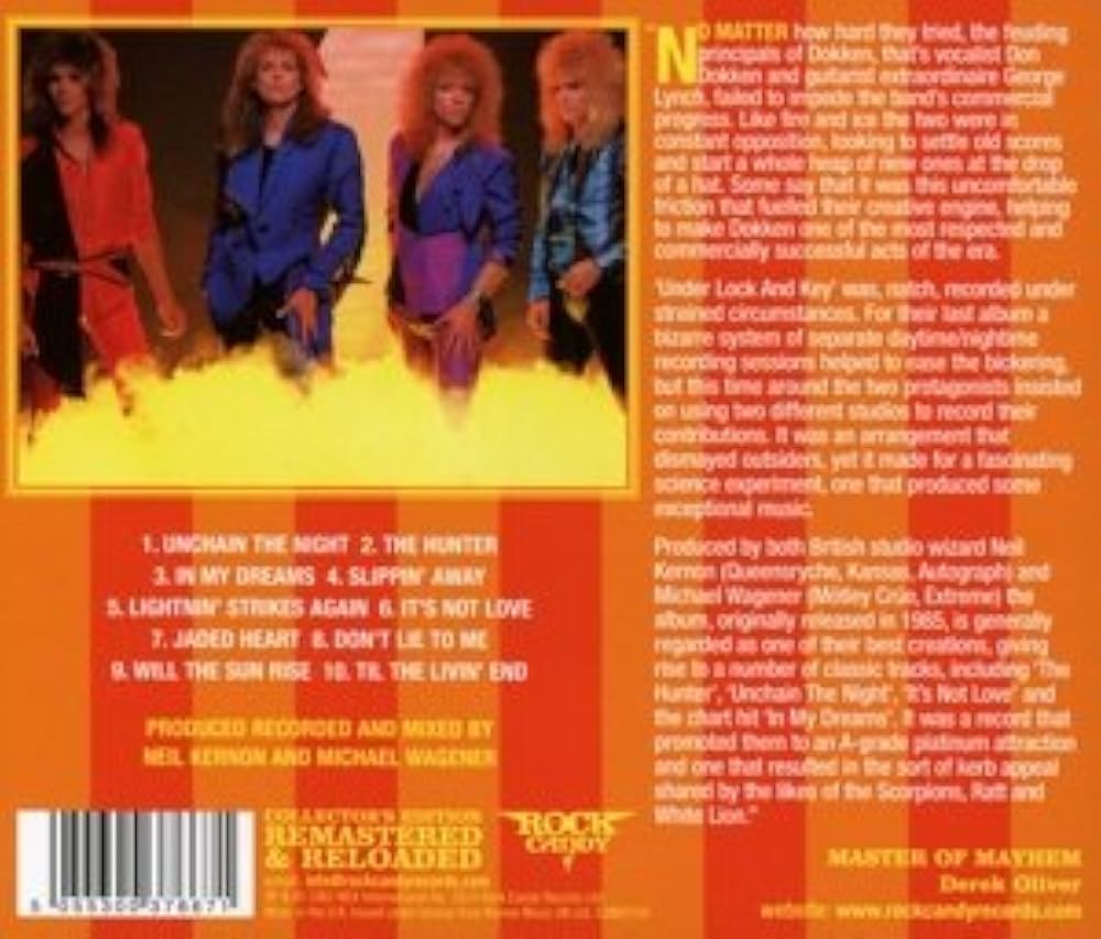 DOKKEN - Under Lock & Key - Amazon.com Music