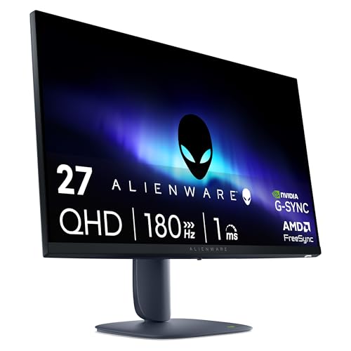 Alienware 27 Gaming Monitor - AW2725DM - 27-inch QHD 180Hz 1ms