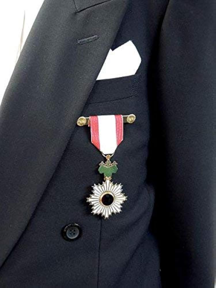 Amazon.co.jp: 佩用金具(はいようかなぐ) 22-1 叙勲/褒章用 勲章一個