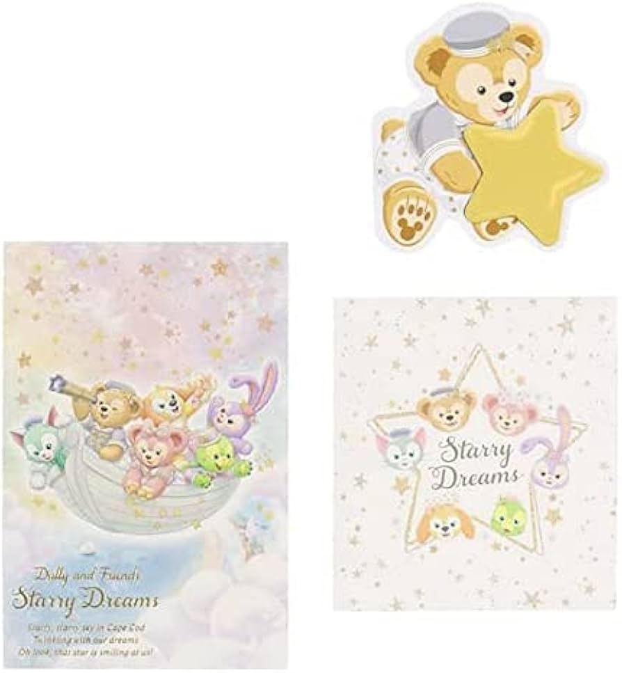 Amazon.co.jp: ダッフィー＆フレンズ 20周年 ポストカード