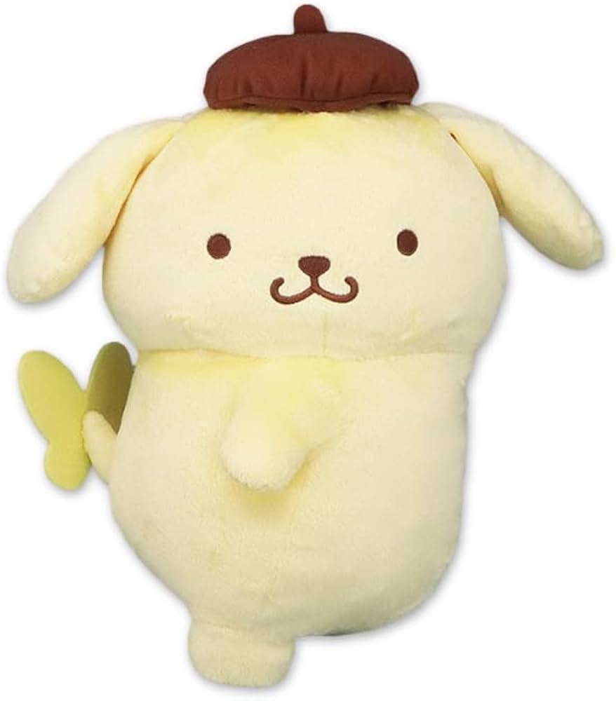 Amazon.co.jp: ポムポムプリン ふりむきおしりBIGぬいぐるみ～ポムポム