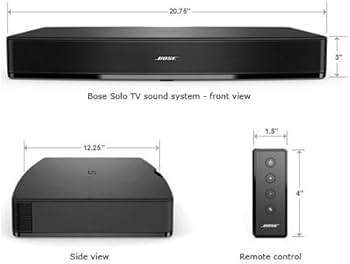 Amazon.com: Bose Solo TV Sound System : Electronics