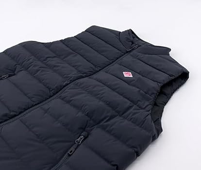 Amazon | [ダントン] メンズ スタンドカラーダウンベスト［DT-A0189NPS