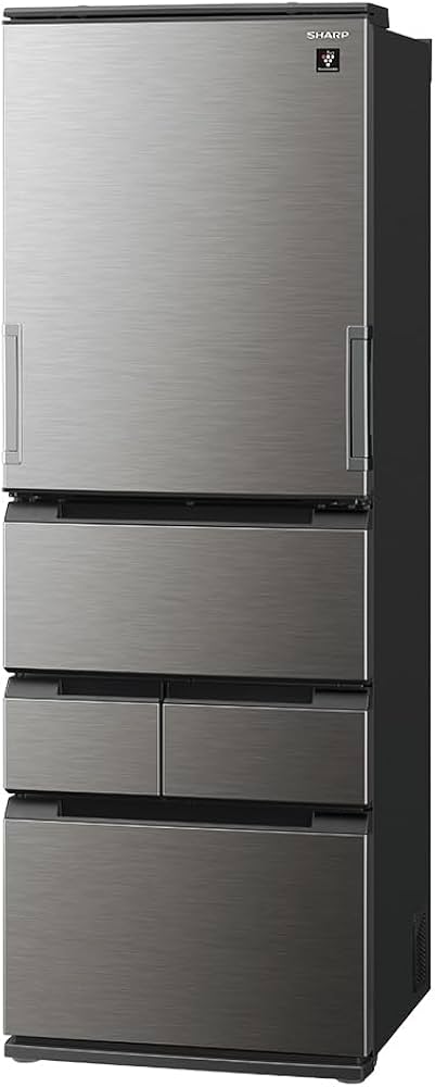 Amazon | シャープ 冷蔵庫 幅65.0cm 457L 両開き(どっちもドア) SJ