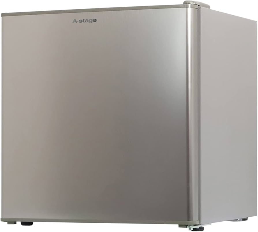 Amazon | エーステージ 冷凍庫 家庭用 小型 32L 1ドア 直冷式 シルバー