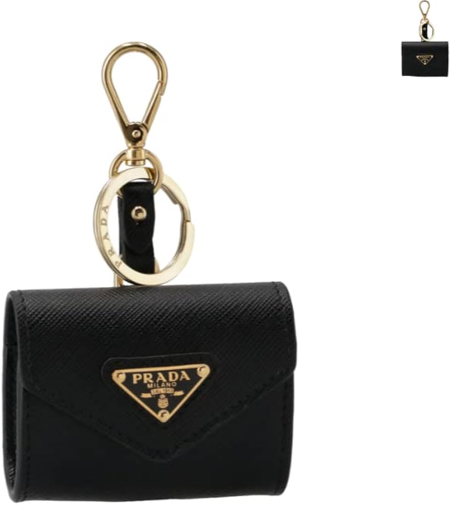 Amazon.co.jp: PRADA(プラダ) イヤフォンポーチ サフィアーノレザー