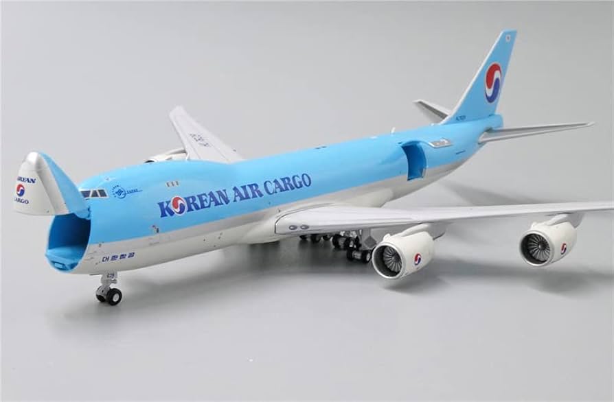 Amazon | JC Wings 1:400 完成品 for Korean Air Cargo Nose open For