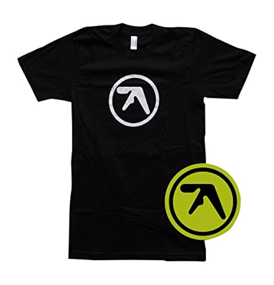 Amazon.co.jp: APHEX TWIN LOGO T-Shirt Black Sサイズ [特大ロゴ