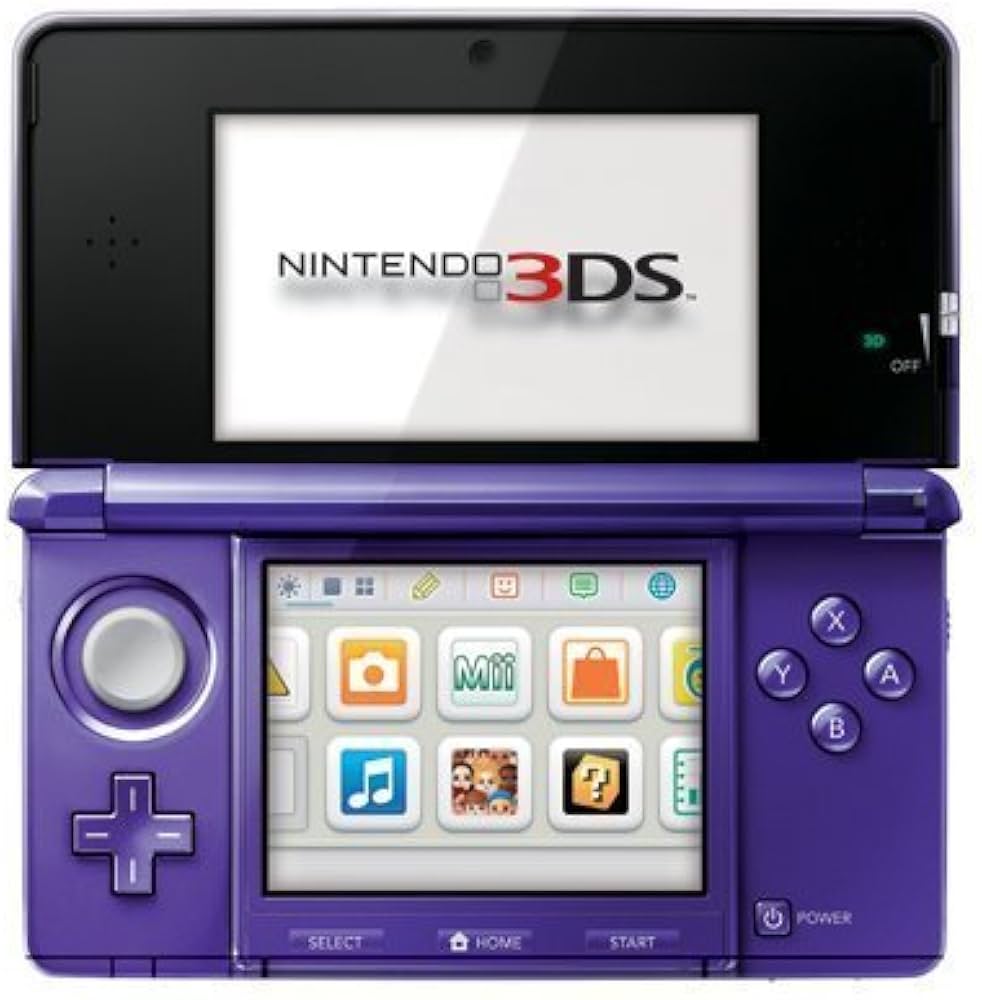 Amazon | Nintendo 3DS Midnight Purple - Nintendo 3DS (Renewed