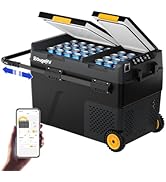 Amazon | BougeRV ポータブル冷蔵庫 車載れいぞうこ 20L -22℃～10