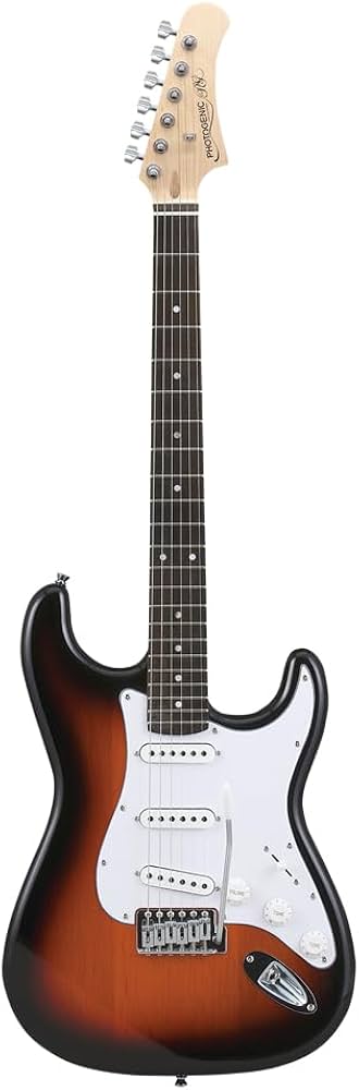 Amazon | Photogenic フォトジェニック エレキギター STタイプ サン