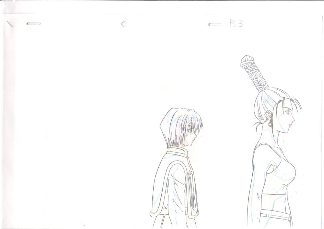 Amazon.co.jp: HUNTER×HUNTER ハンターハンター クラピカ セル画 B-3