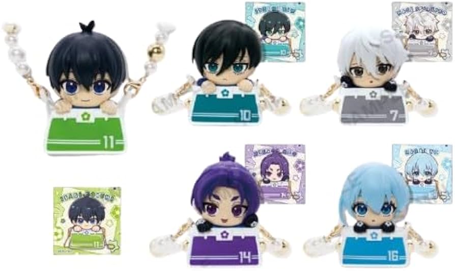 Amazon | ブルーロック きゃらっくおでかけフィギュアBOXver. 6個入り