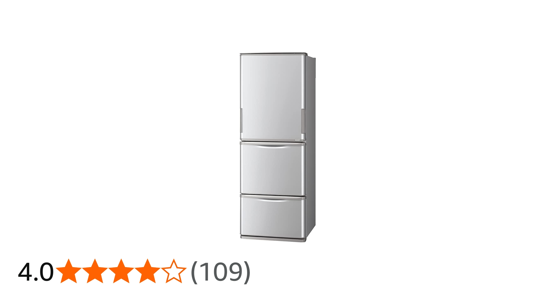 Amazon.co.jp: シャープ SHARP 冷蔵庫 SJ-W356J-S 350L 幅60.0cm