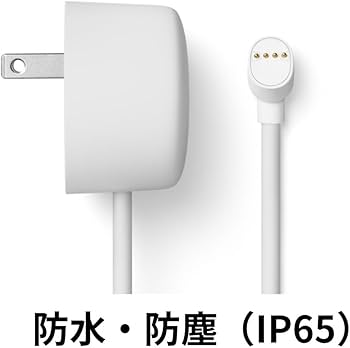 Amazon | Google 純正品 Google Nest Cam 防塵・防滴ケーブル 5m 電源