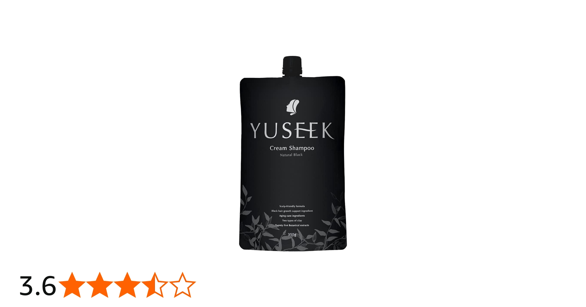 Amazon | YUSEEK クリームシャンプー 白髪用ヘアマニキュア 黒染め