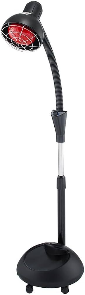 Amazon.co.jp: 赤外線ライト スタンドタイプ ver.2 ブラック 温熱器