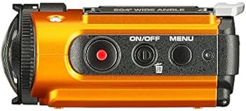 Amazon | RICOH 防水アクションカメラ WG-M2 オレンジ 4K動画 超広角