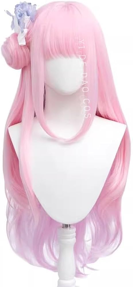Amazon.co.jp: ブルーアーカイブ-聖園ミカ コスプレウィッグ＋髪飾り