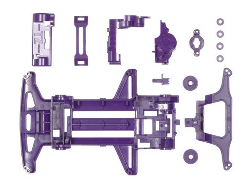 Amazon | タミヤ ミニ四駆 限定シリーズスーパーTZシャーシ(パープル