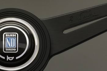 Amazon | NARDI ステアリング classic 黒スエード×黒スポーク 36φ