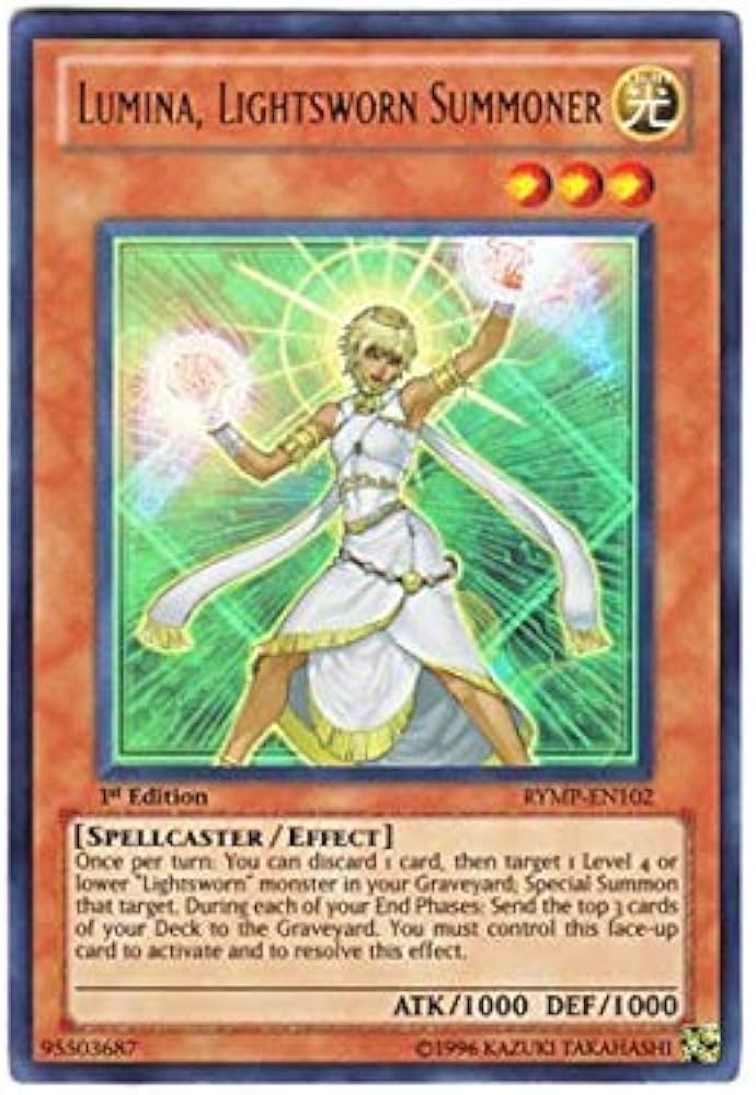 Amazon.co.jp: 遊戯王 英語版 RYMP-EN102 Lumina, Lightsworn Summoner