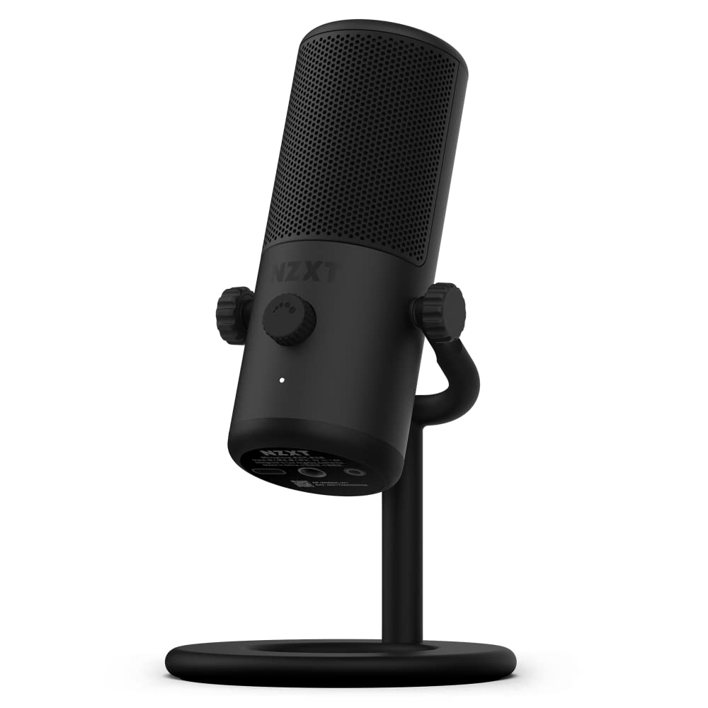 NZXT Capsule Mini - AP-WMMIC-B1 - USB Microphone – High Resolution