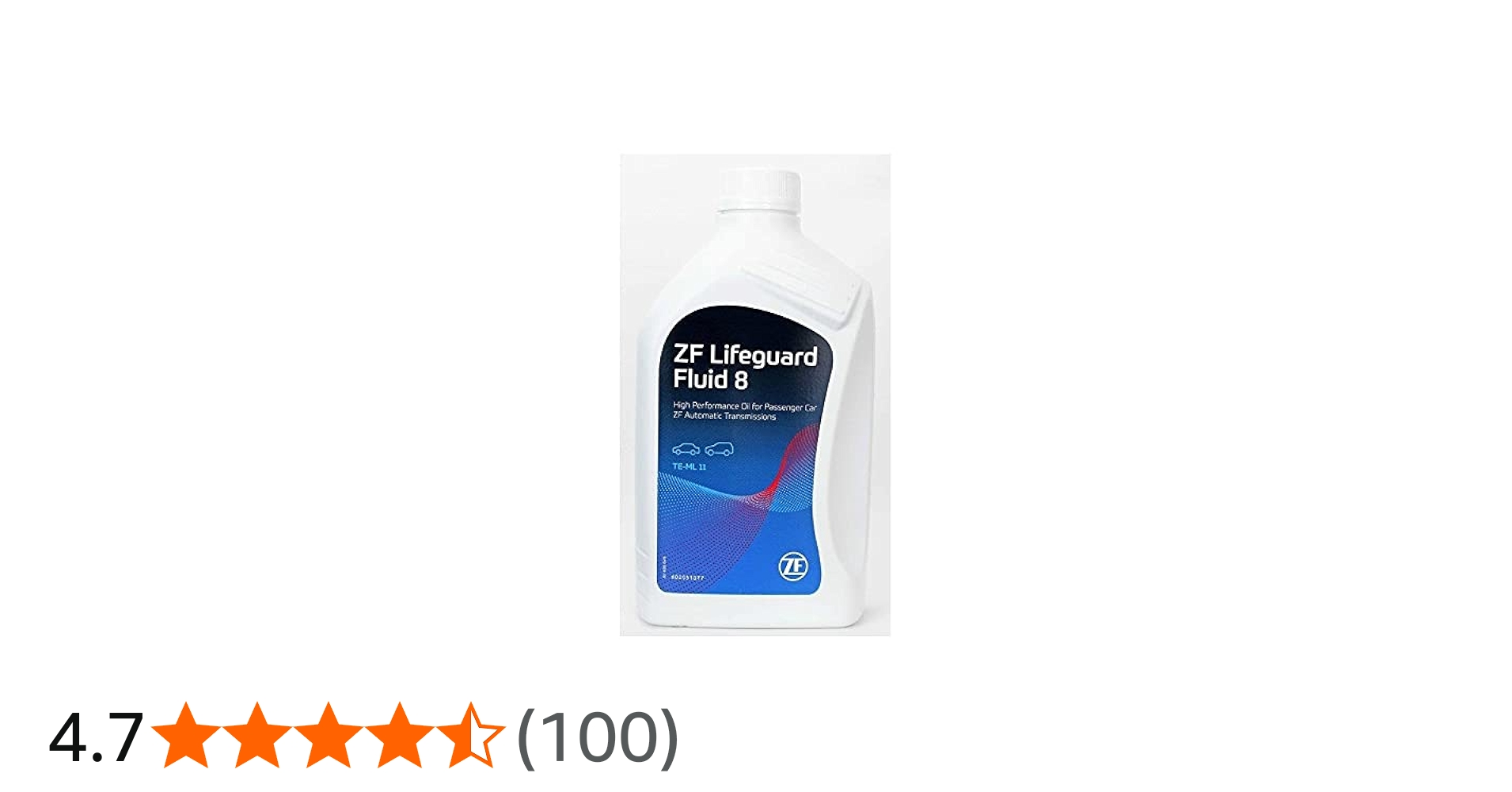 Amazon.co.jp: ZF トランスミッションフルード 1リットル ライフガード