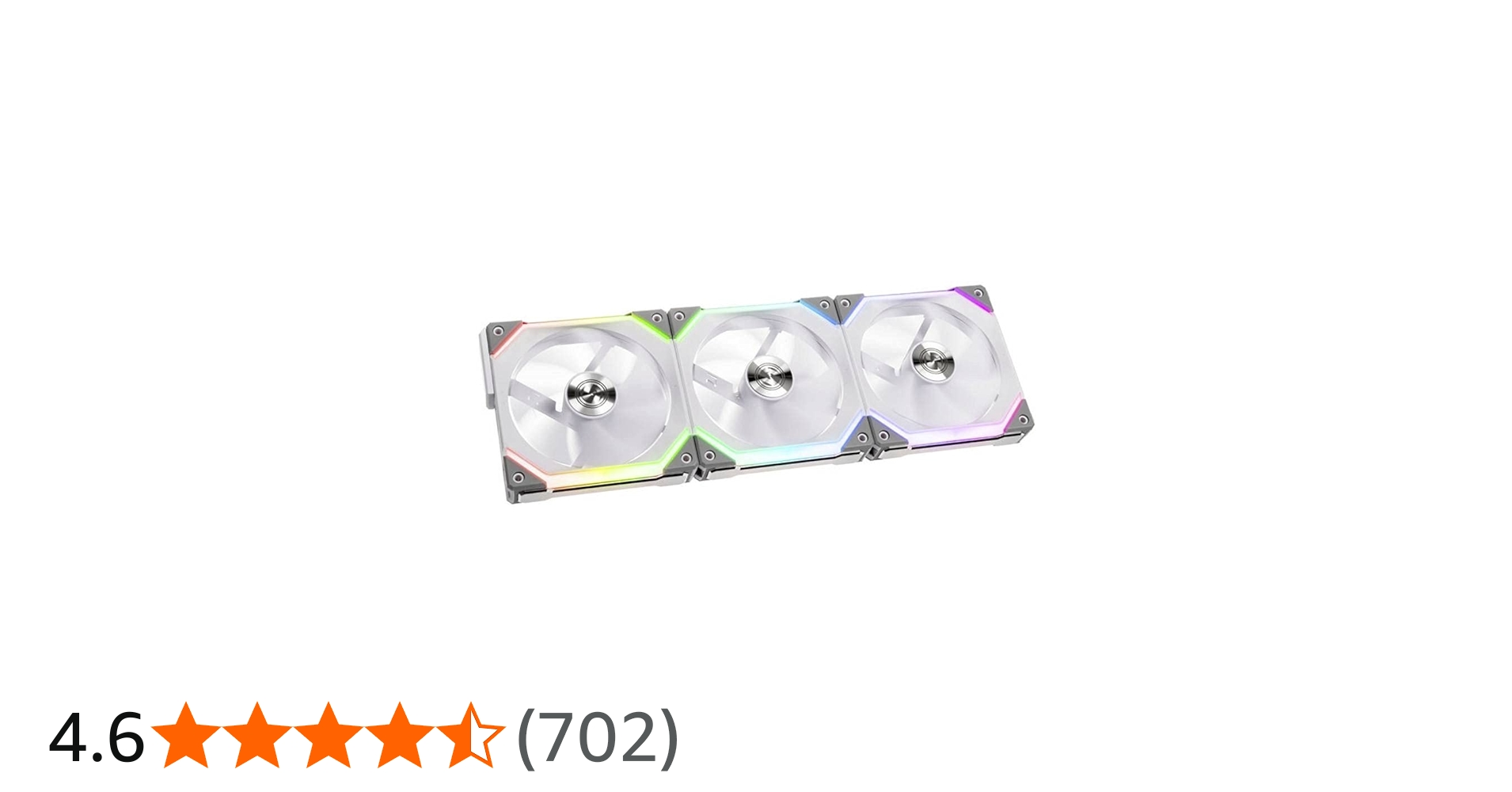 Lian Li UNI Fan SL120 3 Pack White - with Controller (ARGB 120mm