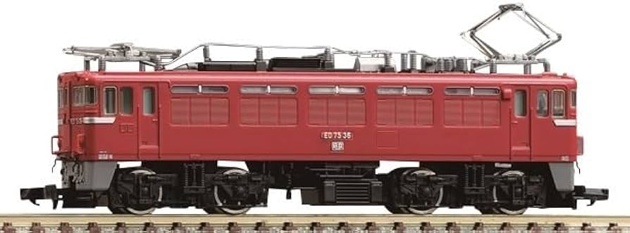 TOMIX ED75 電気機関車と貨物車両セット（92レ風) TOMIX ED75 電気機関