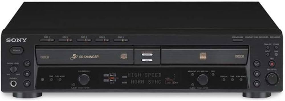 Amazon.com: Sony RCD-W500C CD Player / Recorder : Electronics