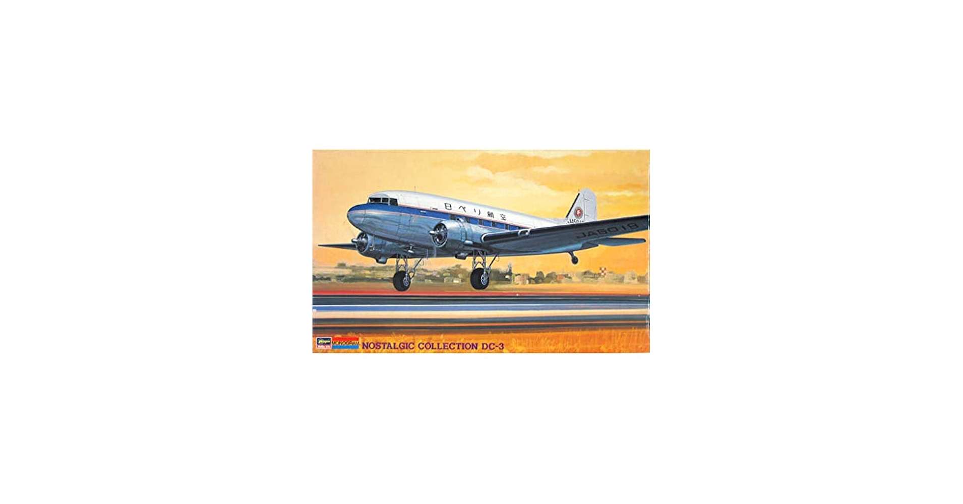 Amazon | ハセガワ/モノグラム 1/48 DC-3 日ペリ航空・極東航空 運輸省