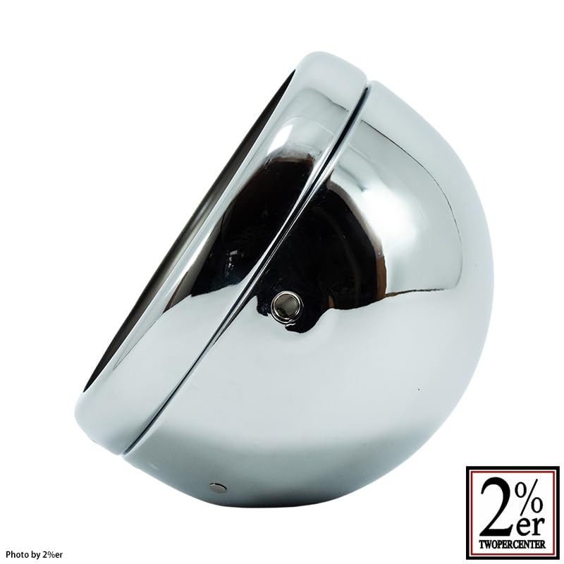 Amazon | 5-3/4インチ ルーカスタイプヘッドライトケース クローム