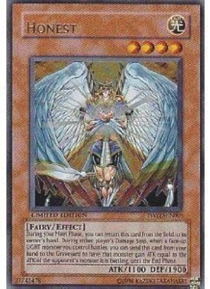 Amazon.co.jp: 遊戯王 英語版 TWED-EN001 Honest オネスト (ウルトラ