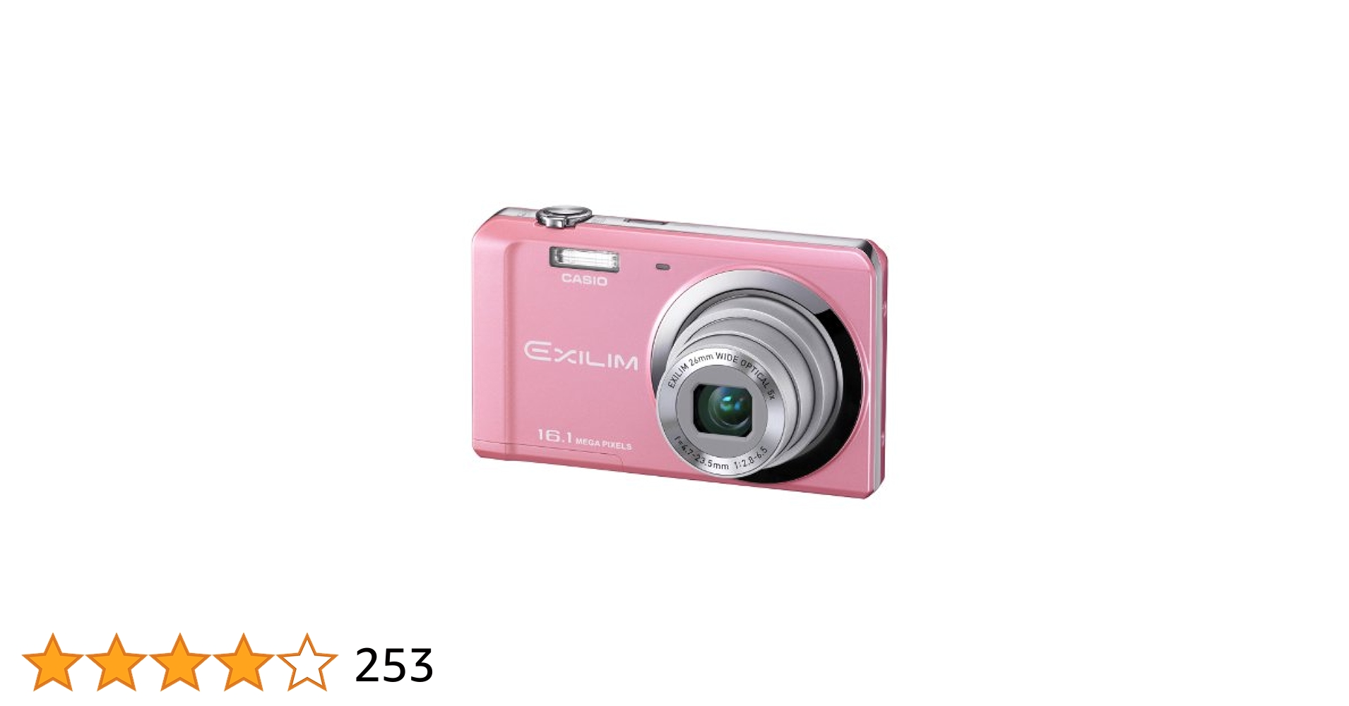 casio exilim EX-Z270 ピンク 動作確認済みCASIO EXILIM EX-Z270ピンク