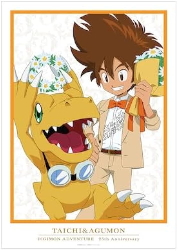 Amazon.co.jp: デジモンアドベンチャー 描き下ろし 八神太一&アグモン