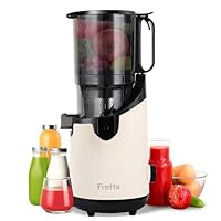 Amazon.co.jp: Fretta ジューサー 10.8cm広い投入口 1L大容量 スロー
