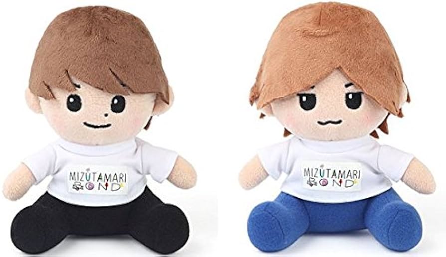 Amazon.co.jp: 水溜りボンド ぬいぐるみ カンタ トミー 2種セット