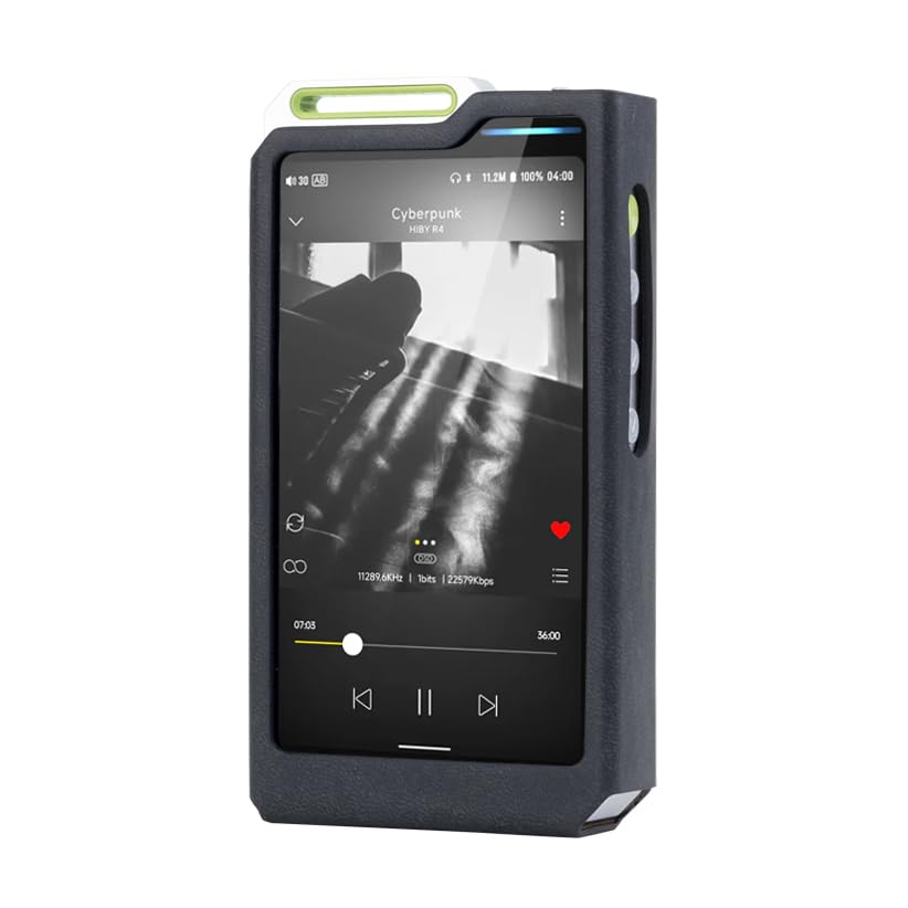 Amazon | HiBy R4用ケース、ハイビー用ハンドメイド人工PUレザーカバー