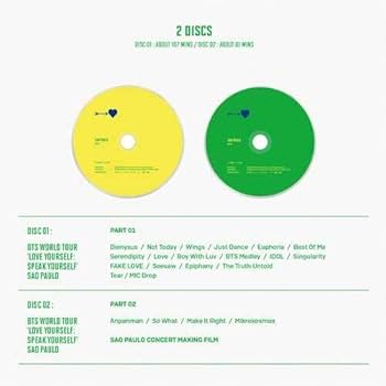 Amazon.co.jp: 日本語字幕入り限定盤 BTS WORLD TOUR 'LOVE YOURSELF