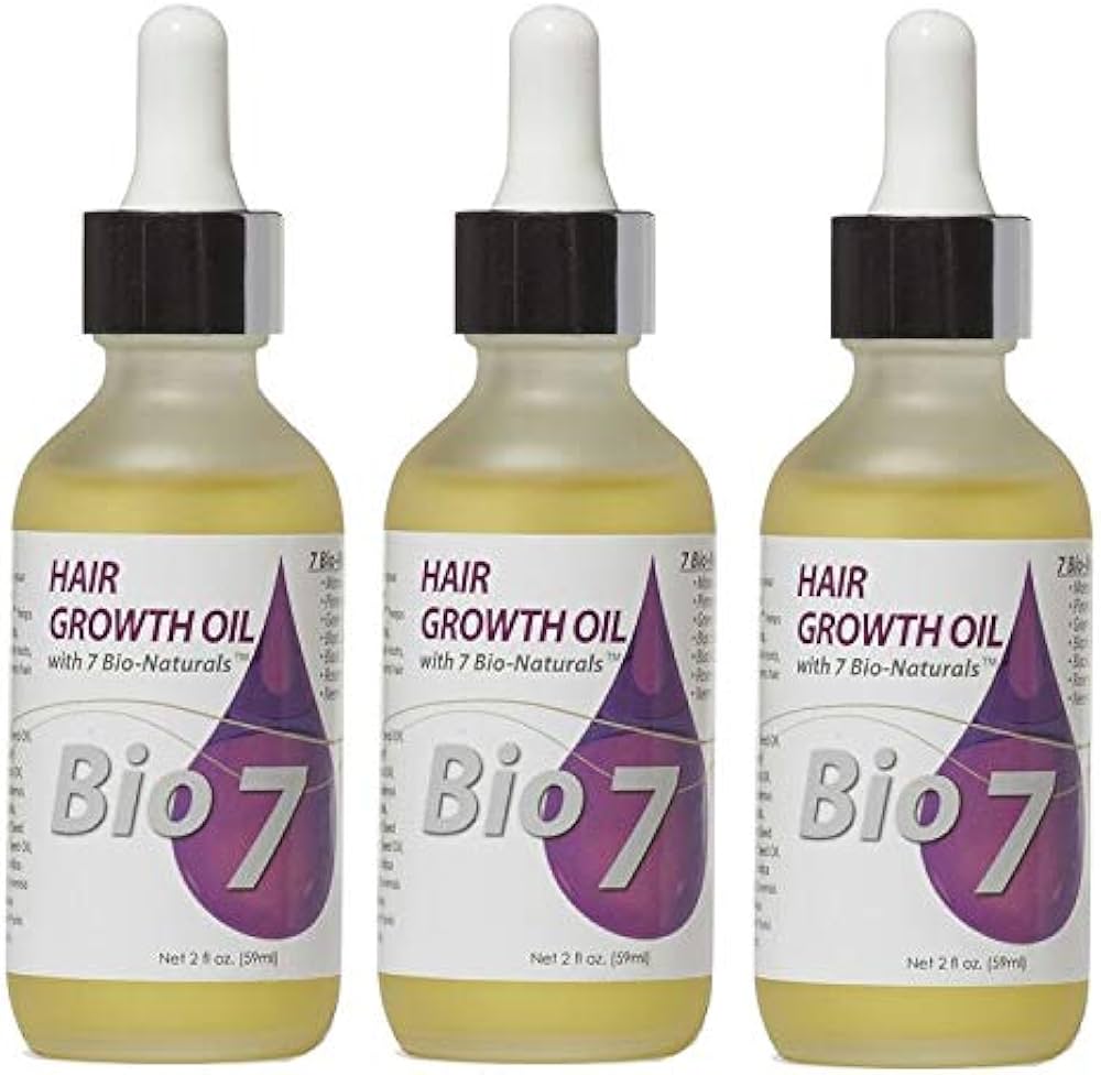 Amazon.com: By Natures Bio 7 Hair Growth Oil 2 Oz (3 pack
