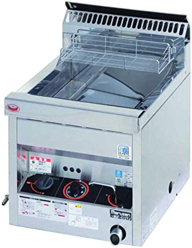 Amazon.co.jp: マルゼン 涼厨ガスフライヤー MGF-C12TJ 卓上タイプ